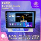 Автомобильный мультимедийный DVD-плеер, IPS HD 1280*720 Android 11, GPS-навигация для Buick Excelle 2009-2015 Opel Astra J 2009 - 2017 BT WIFI