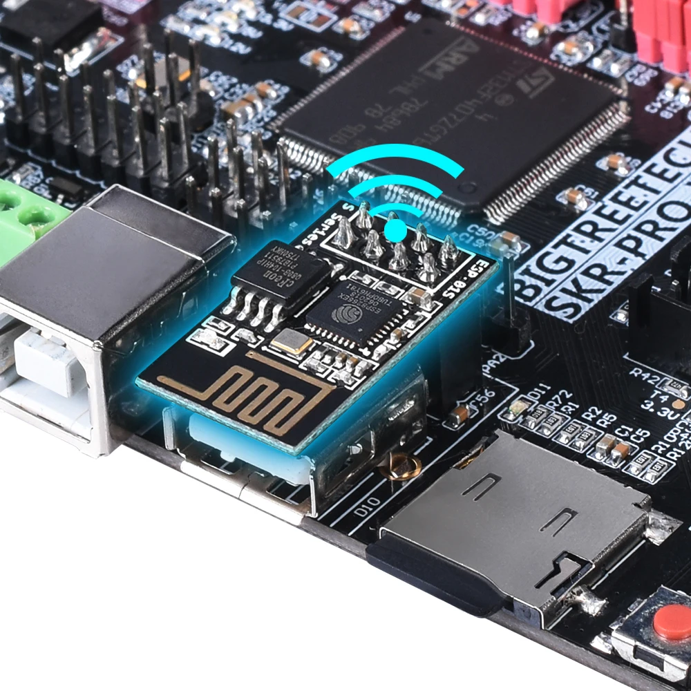BIGTREETECH SKR PRO V1.2 Control Board+TFT70 TFT43 TFT50 Screen+WIFI+TMC2209 TMC2208 3D Printer Parts For Ender 3 Pro Upgrade