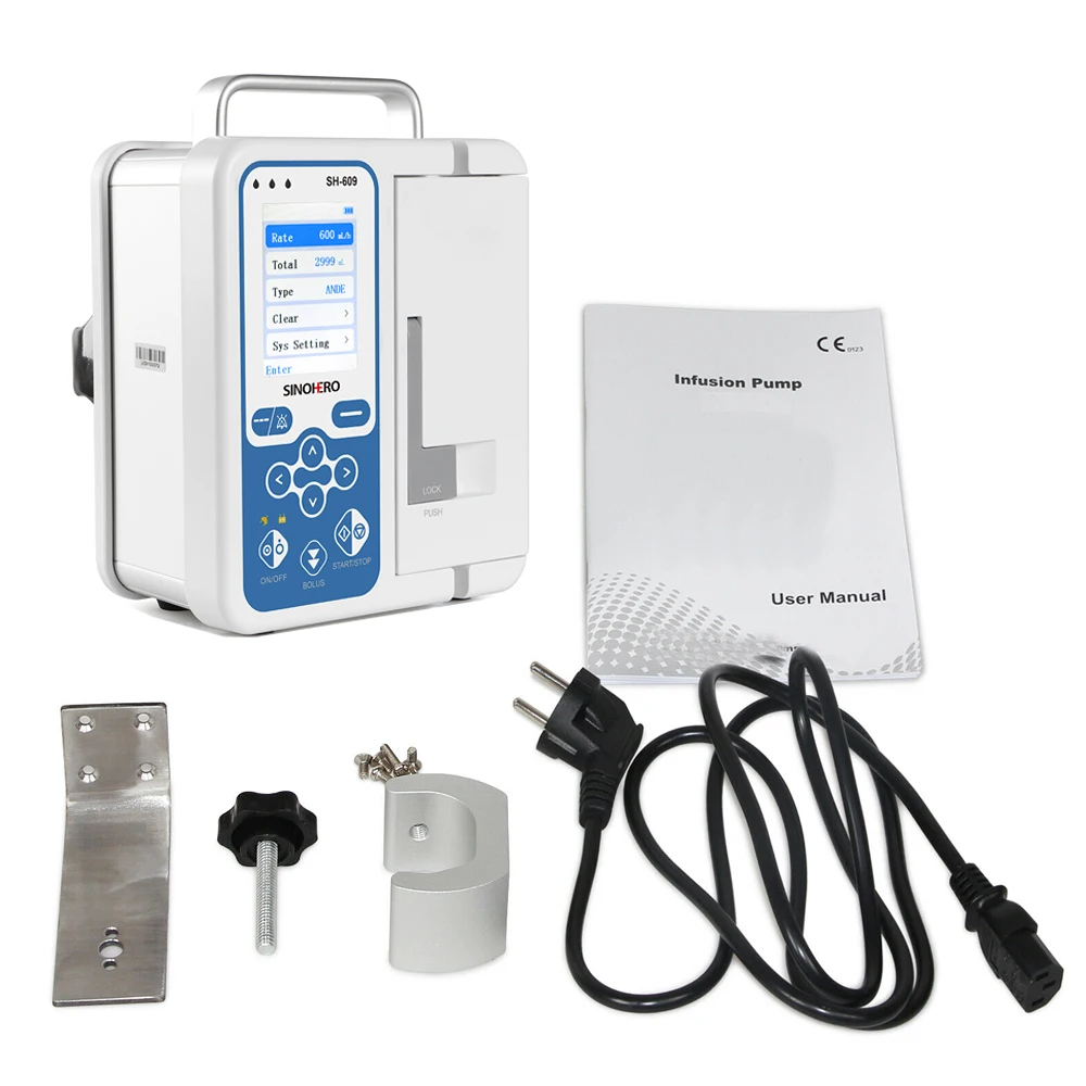 Перезаряжаемый инфузионный насос в режиме реального времени электронный