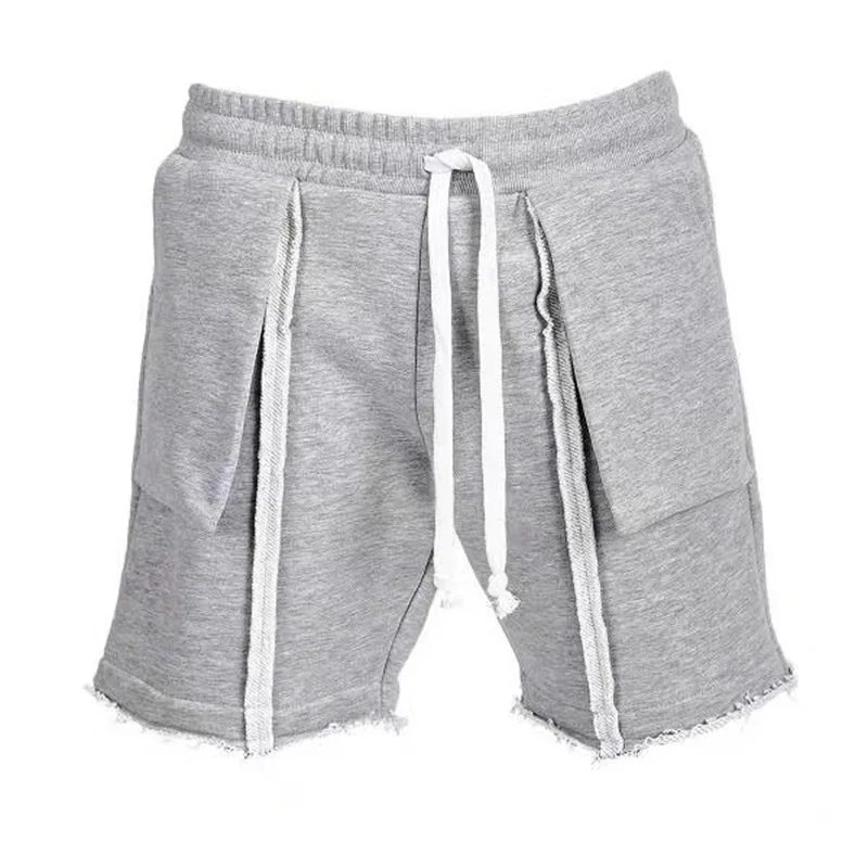 

2021 Spring And Summer Fashion New Five-Point Straight Running Casual Pants Loose Sports Shorts Men
