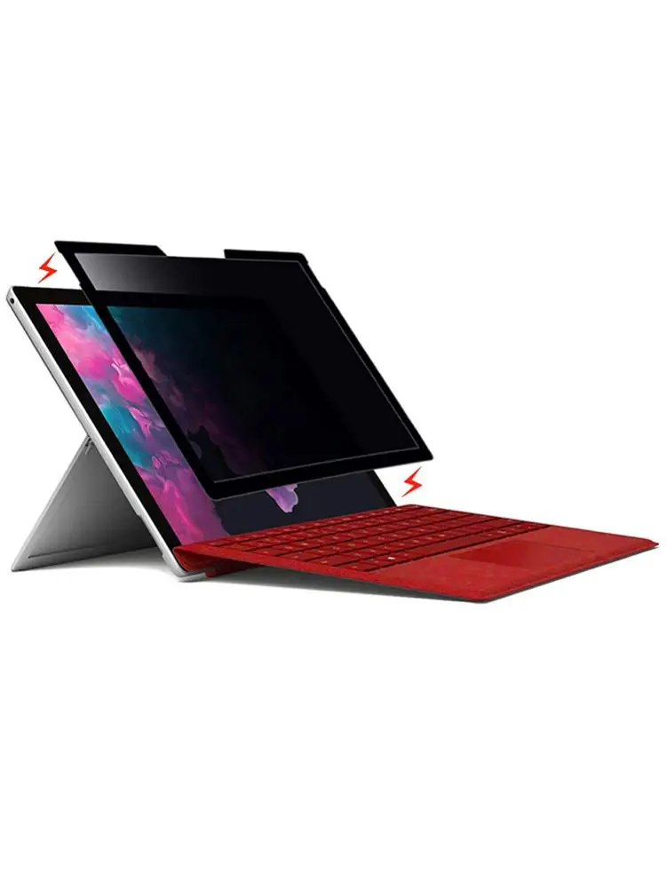 Защитная пленка для экрана защитная против шпионов съемный фильтр Microsoft Surface Pro 6 5