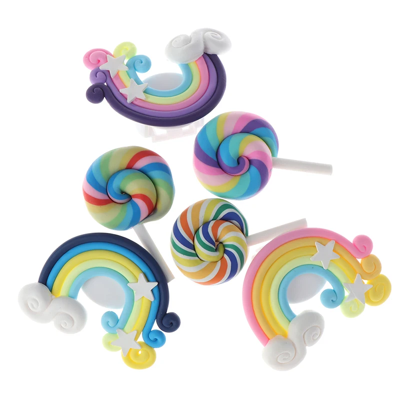 Новый 1 шт. автомобильный Стайлинг леденец и Радуга воздушный выход орнамент авто