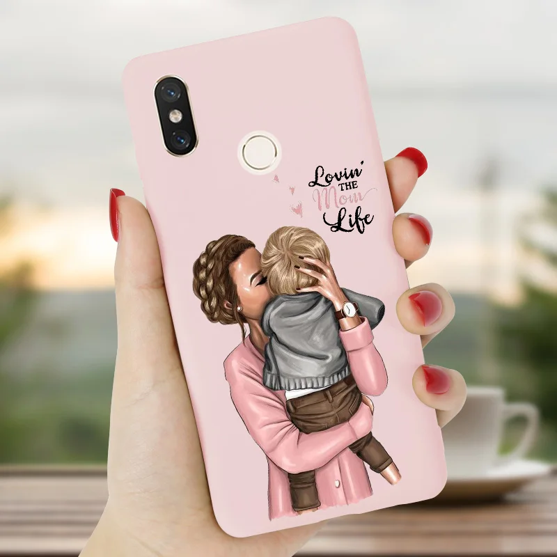 FSMM5 Детский чехол для телефона Super Mom Girl для Xiaomi Redmi Note 8 PRO 8 T 8 T 7 6 5 Plus 5A 6A 7A 8A чехол для Redmi 7 силиконовый чехол-бампер - Цвет: FSMM5