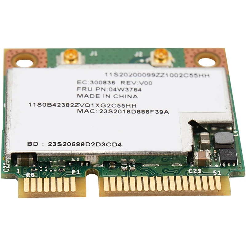 Беспроводная мини-карта PCI-E BCM943228HMB 04W3764 Wi-Fi Bluetooth 4 0 компактная для Lenovo E130 E135 E330 E335