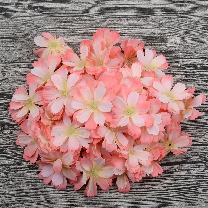 10/100 шт. декоративные цветочные головки|Искусственные и сухие цветы| |