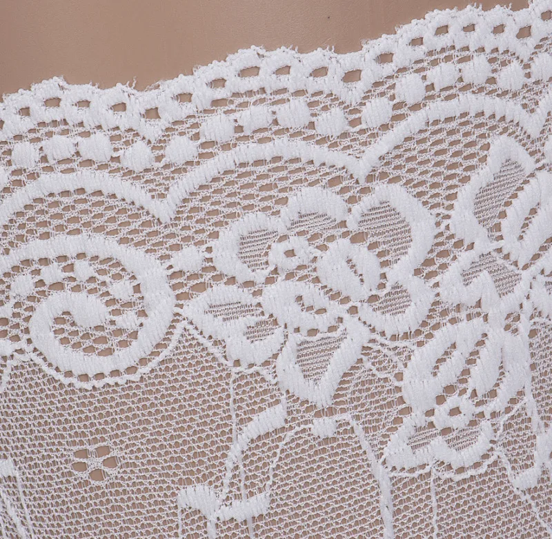 Женские сексуальные непрозрачные трикотажные чулки выше колена кружевные