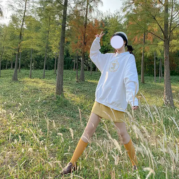 

Embroidery Sweatshirt Women Autumn Fashion 2020 Women Hoodies Loose Long Sleeve Cotton White Casual Vintage Pullover