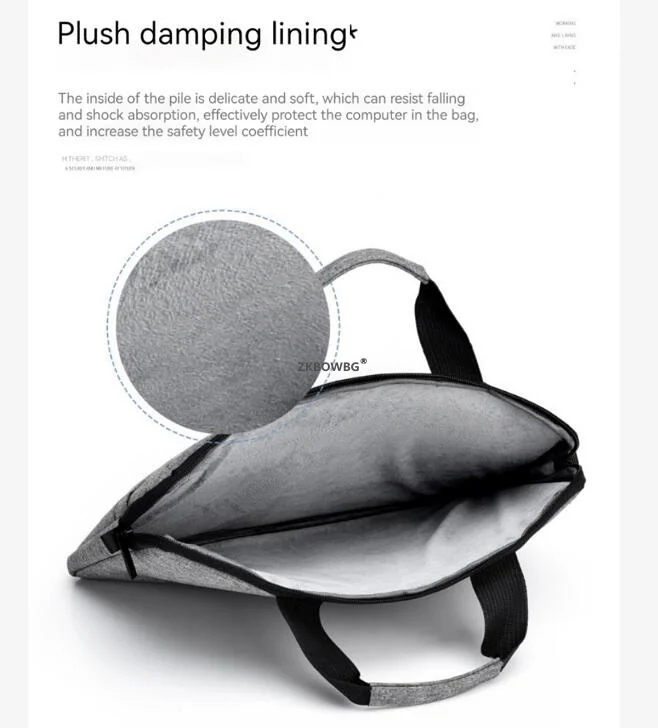 handbag briefcases computer case for dell xps hp spectre envy x360 lenovo thinkpad 15 6 inch 15 14 16 inch laptop notebook bag free global shipping