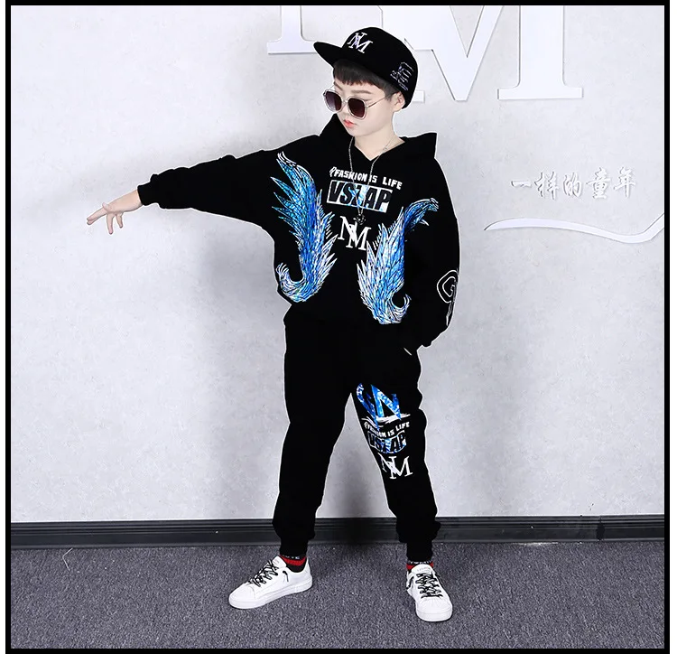 

Children Clothing Sets new Spring Autumn Boys Sports Suit Hoodies Pants 2Pcs Kids Clothes Tracksuit For Boys Casual Outfits