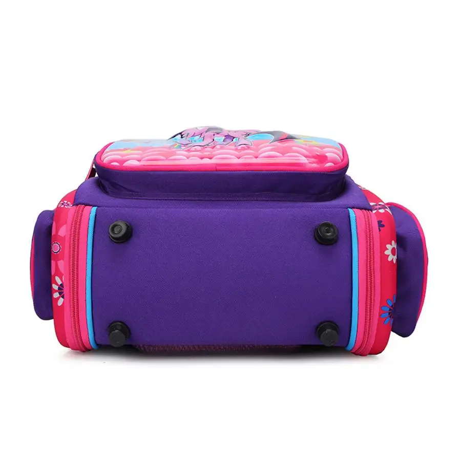 

Grade 1-3-5 Girls Book Bag Unfold Orthopedic Primary School Satchels Cartoon Cat Bear Students Kids Backpacks Waterproof 2020