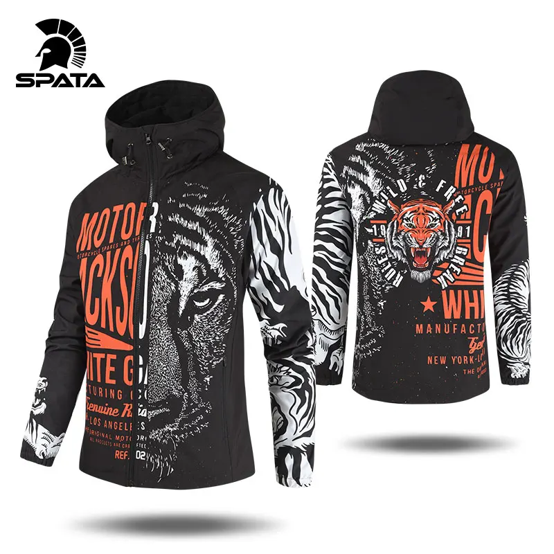 SPATA 2021 Новая мужская ветровка водонепроницаемая термальная дышащая толстовка с