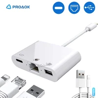 for lightning to rj45 ethernet camera adapter 3 in 1 lan wired network usb3 0 otg converter cable for iphone 12 pro max mini xr