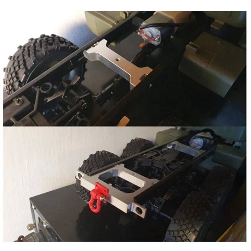 

Metal Beam + Rear Bumper Upgrade Parts for WPL B14 B24 B16 B36 C14 C24 C34 1/16 RC Car Truck Accessories