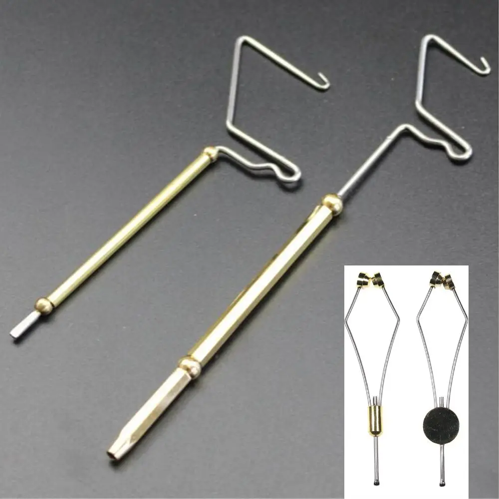 

metal Fly Fishing Hot New Fly Tying Tools Suit Bobbin Threader Rotary Whip Finisher Ceramic Tip Bobbin Holder