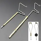 Металлическая нахлыстовая рыбалка, горячая новинка, набор инструментов для вязания нахлыстом, катушка, вращающаяся нахлыстовая отделка, керамический наконечник