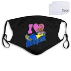 I Heart Nesquik, маска молочного кролика с шоколадным смешиванием PM2.5