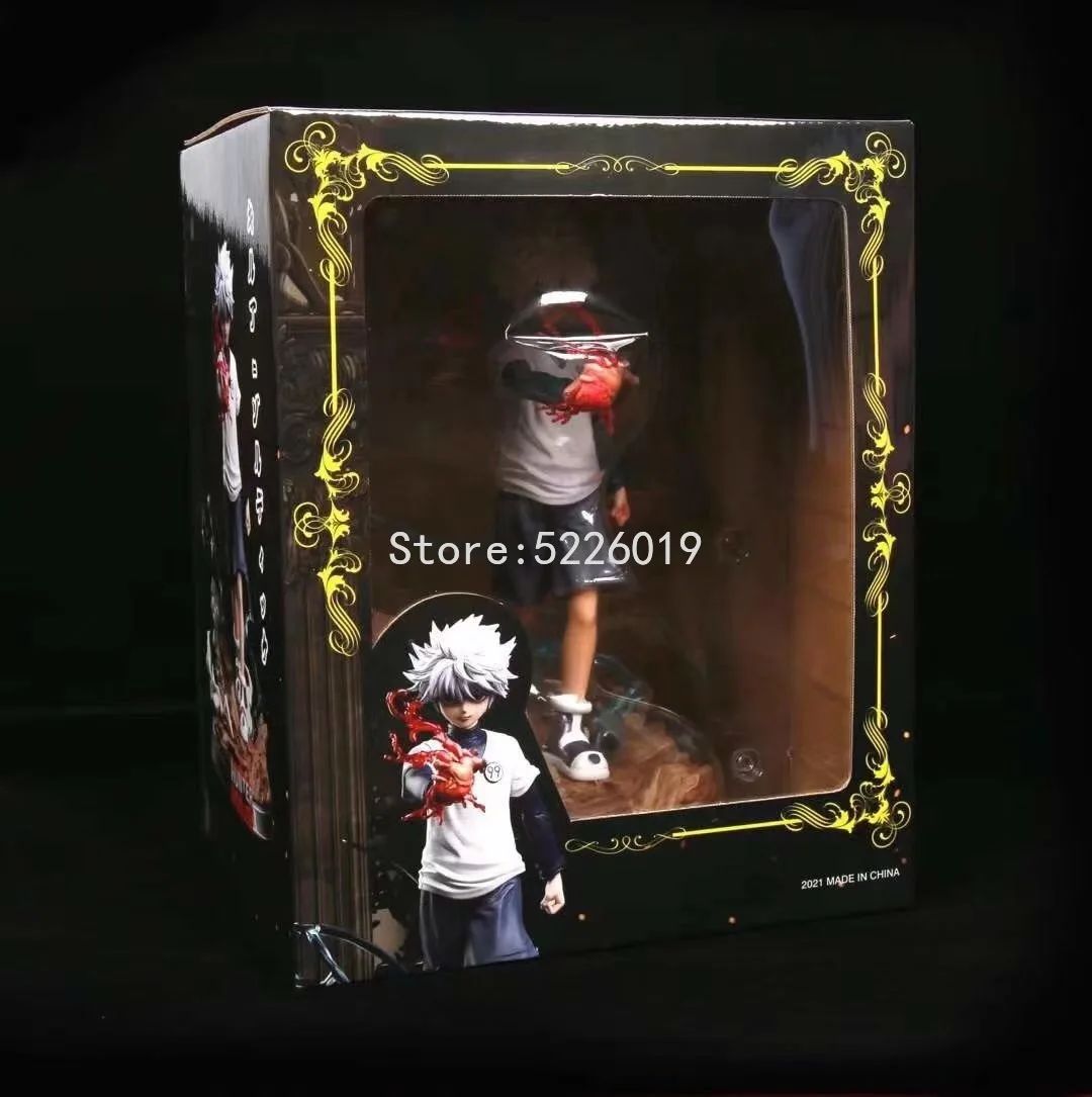 

27cm Hunter x Hunter Anime Figure Gon Freecss & Killua Zoldyck Action Figure Gon Freecss Figure Killua Zoldyck Figurine Toys