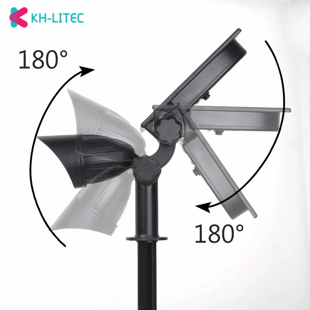 Солнечный светильник s наружный 2 в 1 Точечный приведенный действие 3 светодиодный