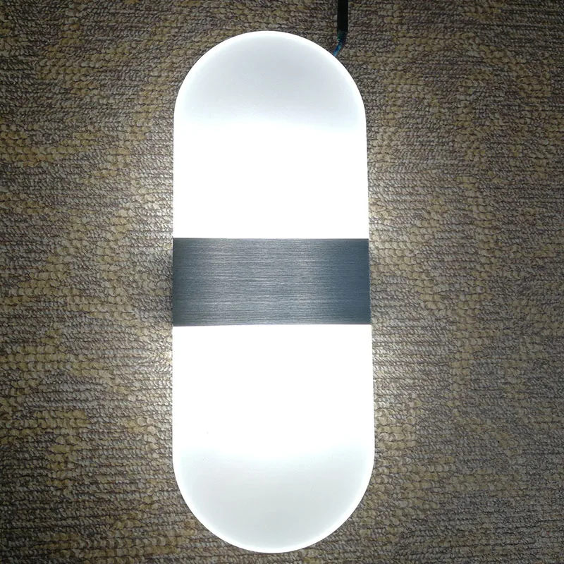 Креативная акриловая светодиодная настенная лампа настенный светильник для