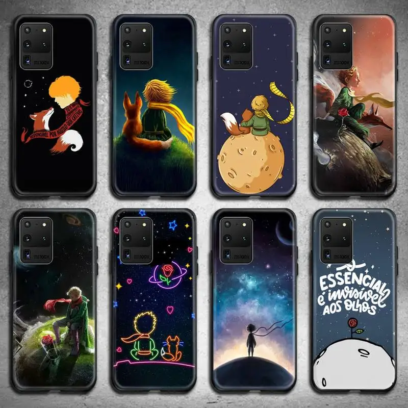 

The Little Prince and the Fox Phone Case for Samsung S20 plus Ultra S6 S7 edge S8 S9 plus S10 5G lite 2020