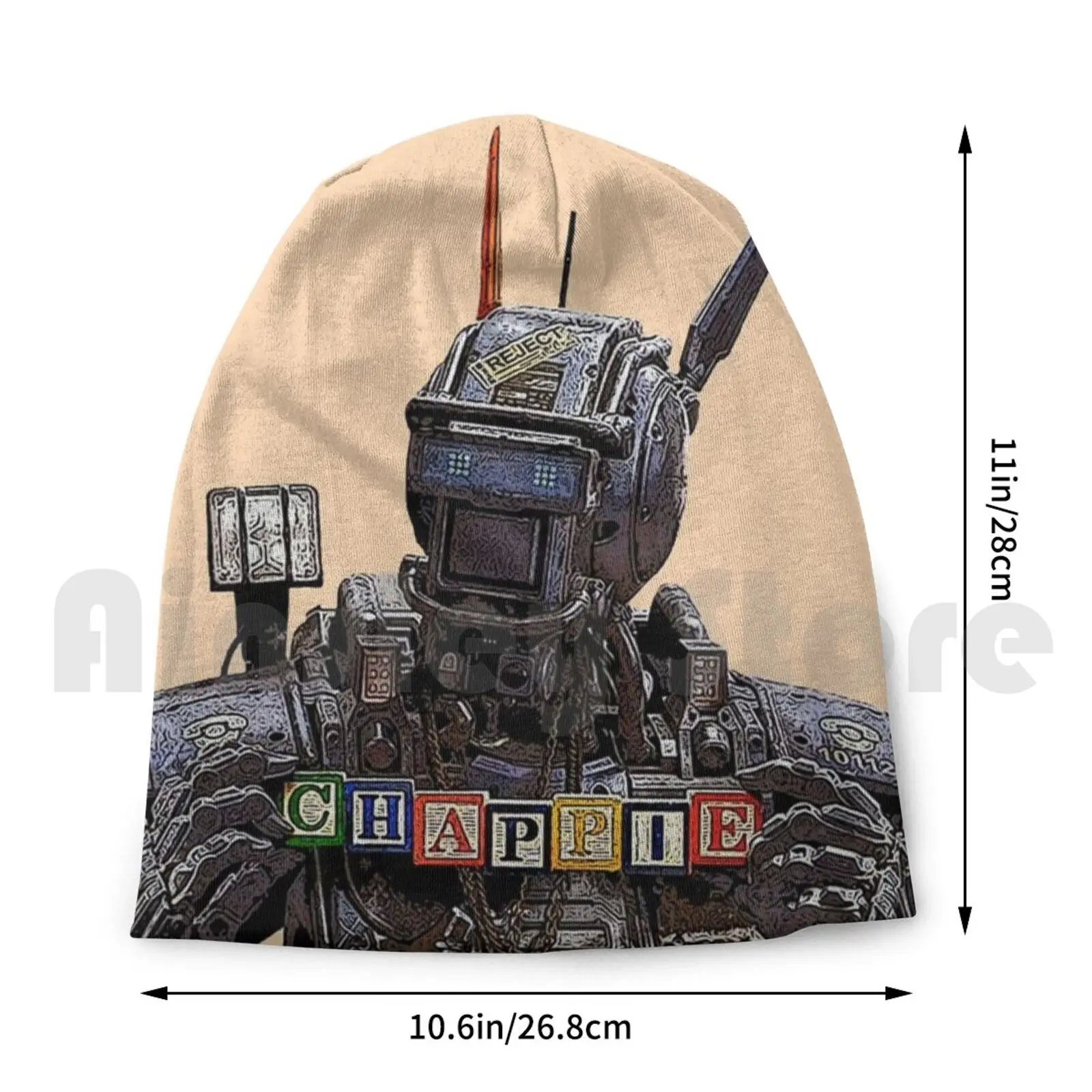 Шапки Chappie пуловер шапка Удобная кино робот вдохновение крутая забавная дроид |