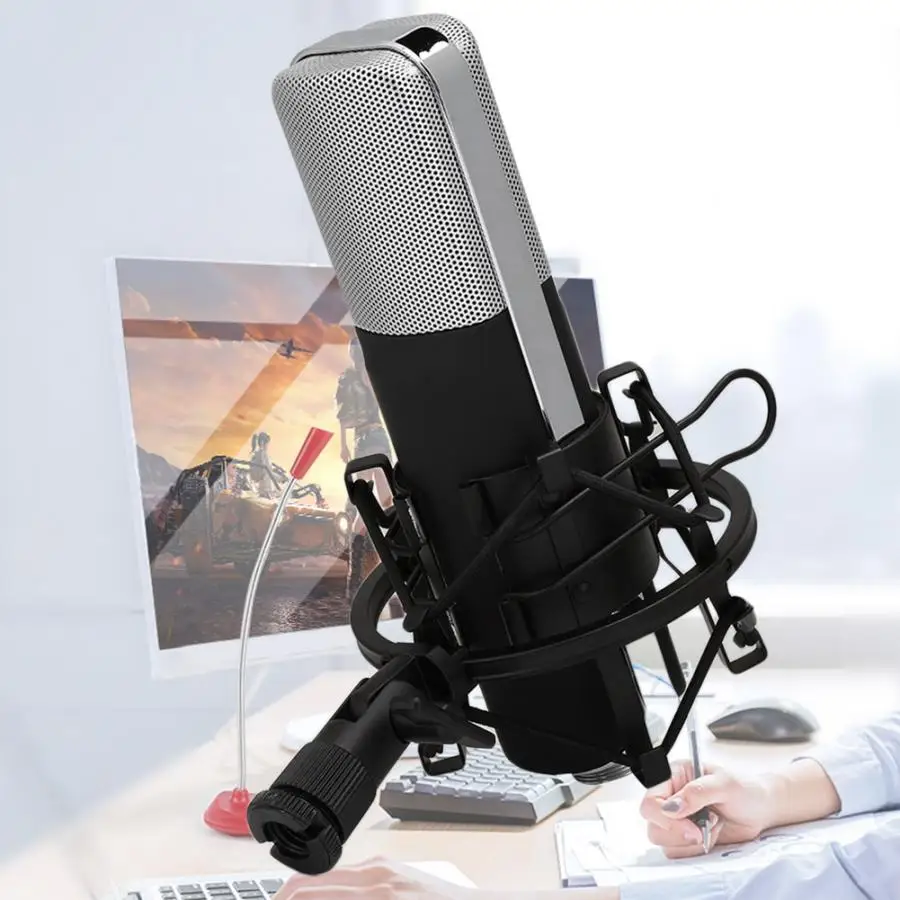 Конденсаторный микрофон для онлайн-караоке прямой трансляции записи вокала