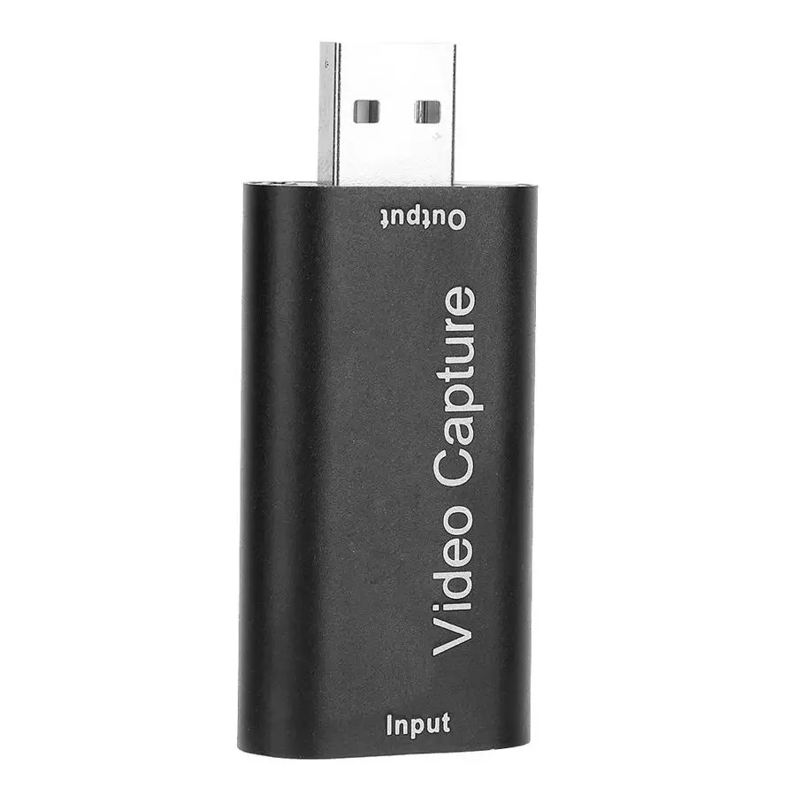 USB 2 0 HDMI HD Карта видеозахвата мини портативный адаптер Черный для ПК компьютер