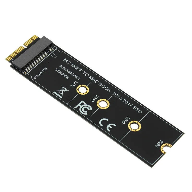 M.2 NVME SSD адаптер для MacBook Air Pro Retina 2013-2017 NVME/AHCI комплект A1465 A1466 A1398 A1502 | Компьютеры и