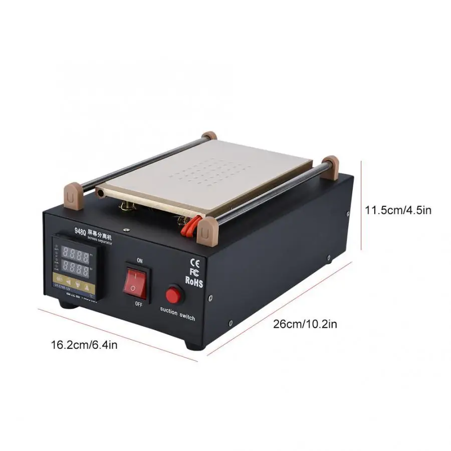 

110V/220V 400W 7IN LCD Screen Vacuum Separator for Mobile Phone Split Screen Repair Machine Professional Screen Separator