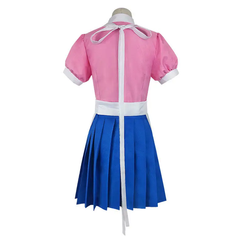 Аниме Danganronpa Mikan Tsumiki Косплей Хэллоуин вечерние Костюмы для ролевых игр Униформа