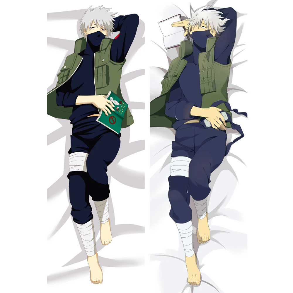 

Anime Dakimakura Hatake Kakashi Male Hugging Body Pillow Case Otaku Pillow Cover Home Bedding