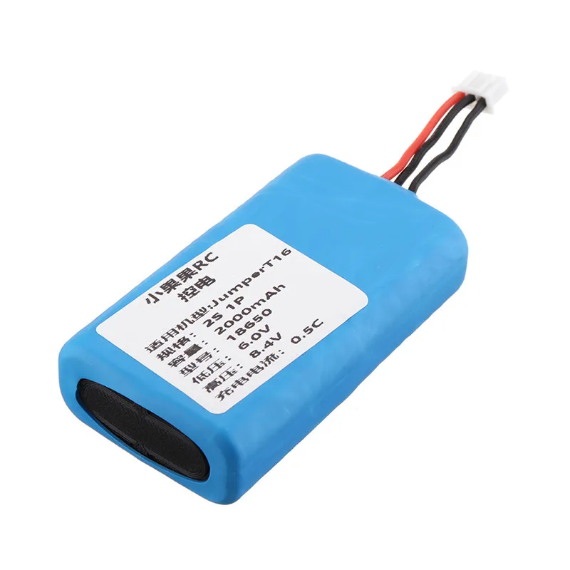 18650 7,4 V 2000 mah/3400 mah 2S батарея для Jumper T16 передатчик RC Дрон FPV гоночный Квадрокоптер Мультикоптер уличные игрушки зарядное устройство