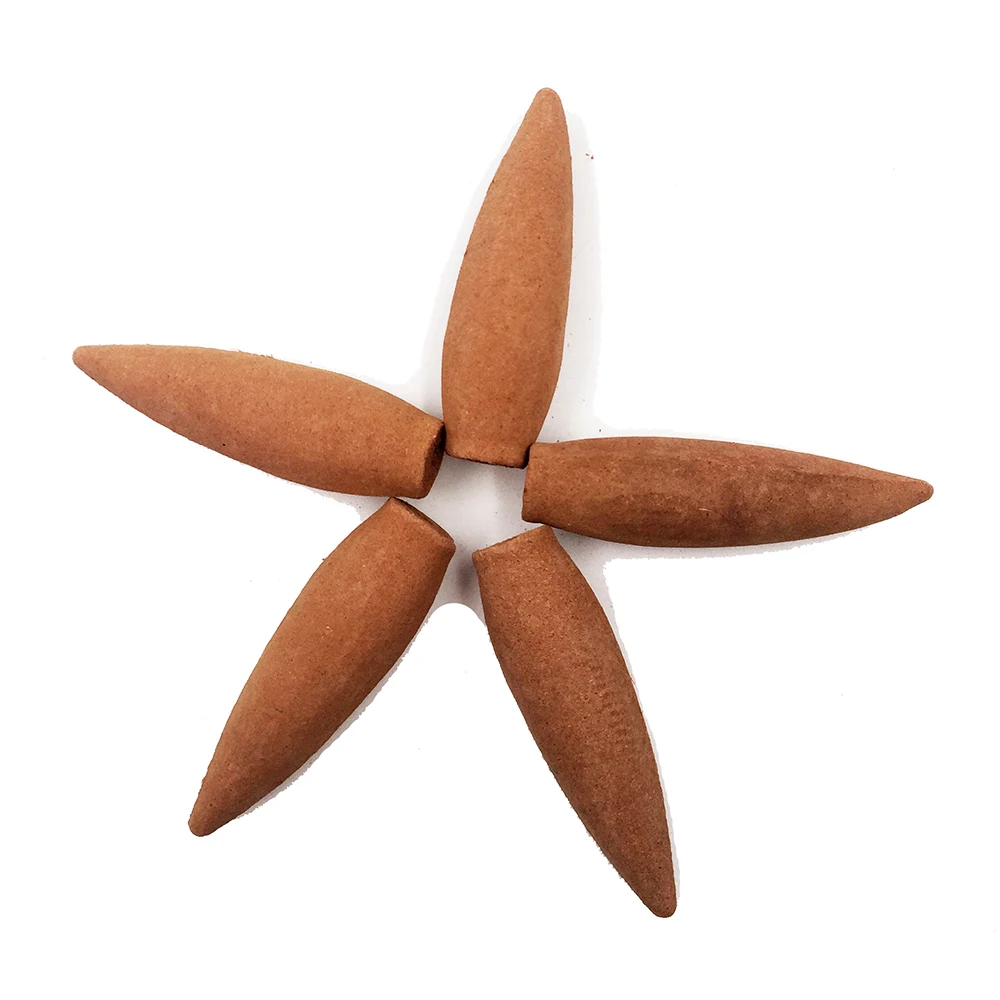 Благовония большого размера с обратным потоком натуральные индийские