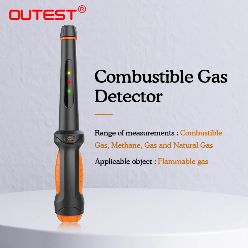 OUTEST мини детектор природного газа горючих газов газовый анализатор