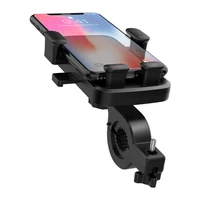 motorcycle rearview mirror mobile phone bracket anti shake bicycle scooter mobile phone gps handlebar clip bracket stand holder