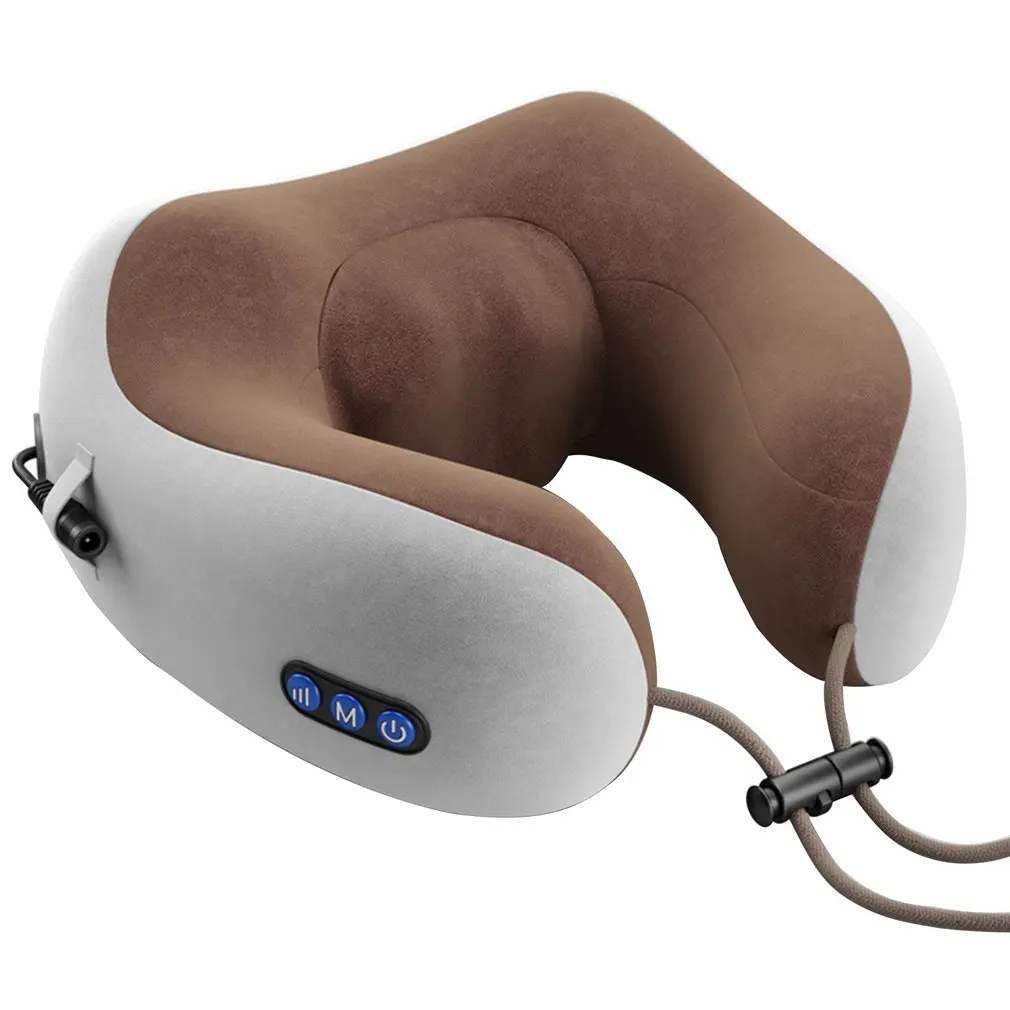 

U-shaped Multi-functional Pillow Massage Shoulder And Cervical Vertebrae Kneading Massager Health Care Relaxation Tool
