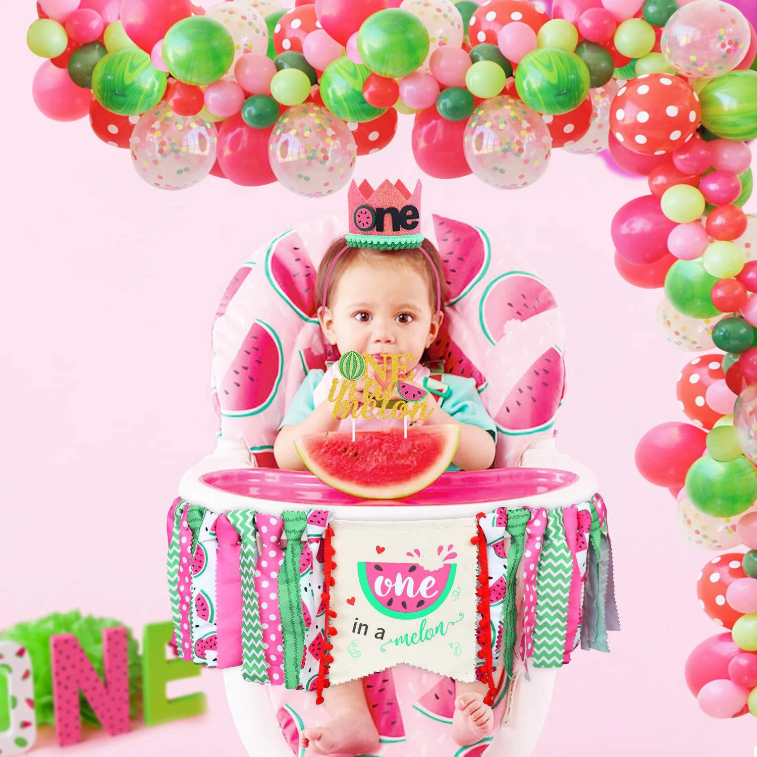 1 Набор надувные шары арбуз|Украшения своими руками для вечеринки| |