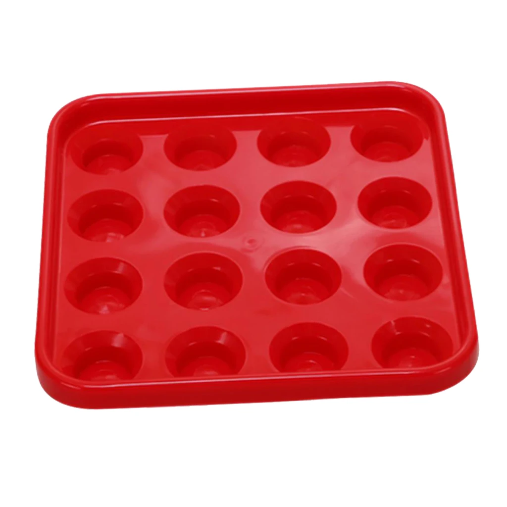 Шариковый поднос для 16 бассейнов и снукера 5 цветов на выбор|Аксессуары бильярда|