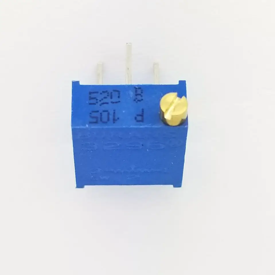 Бесплатная доставка 10 шт. 3296P потенциометр резистивный триммер 1K 2K 5K 10K 20K 50K 100K 200K