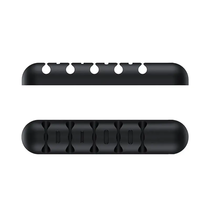 

1pc Cable Organizer Silicone Cable Winder Desktop Tidy Management Clips Cable Holder For Mouse Headphone Power Cord Cable Winder