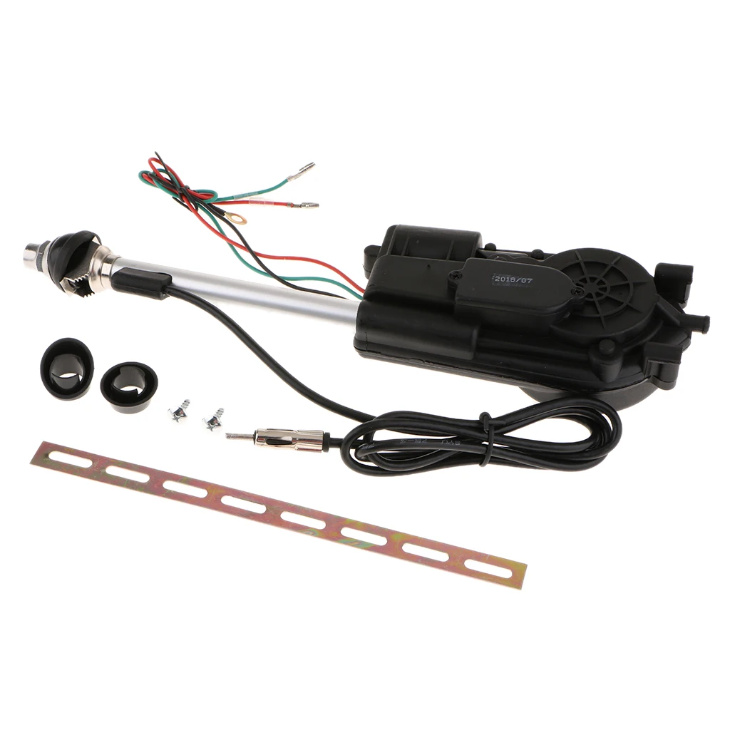 

Car Auto Automatic Antenna Aerial Kit Auto AM FM Radio Electric Power