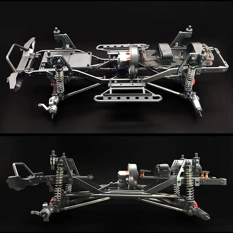 Ex86100 Pro 1/10 2 4G 4Wd Rc автомобиль электрический скалолазание гусеничный открытый