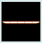 Светоотражающая наклейка для автомобиля предупреждающая лента без следов для Kia Kue Kee KV7 IX35 IX45 Sonata POP VG Soulster cee-d Rondo