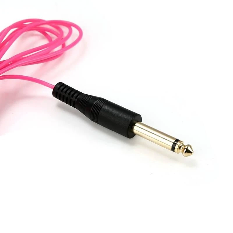 Шнур для тату-клипсы круглый силиконовый тонкий RCA гель тату ножная педаль