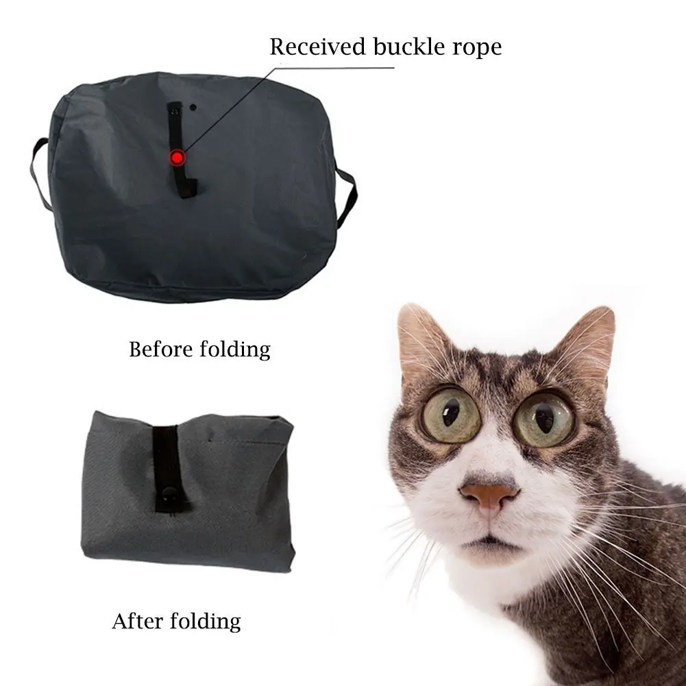 Складной ящик для кошачьих туалетов портативный наполнитель туалета домашних