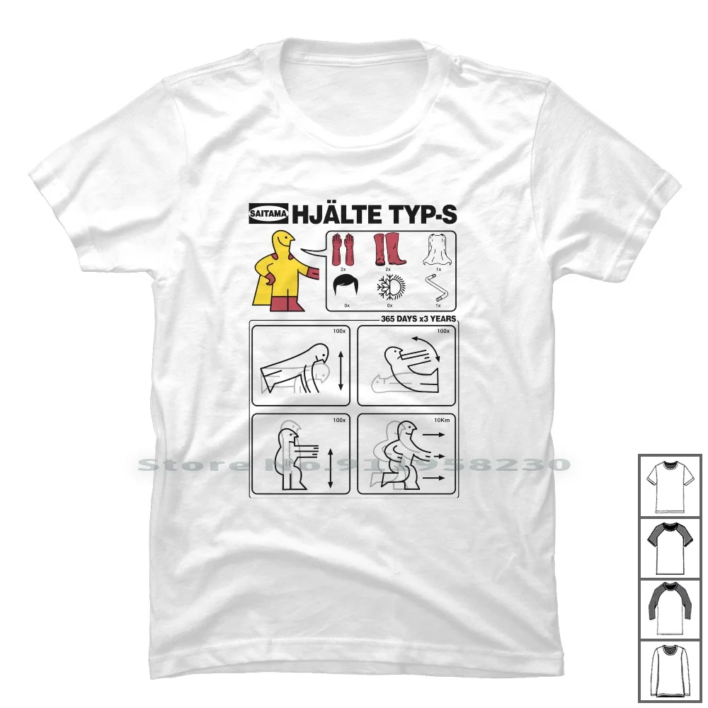 

Hero Type S T Shirt 100% Cotton Cartoon Movie Comic Type Tage Hero Game Age Ny Me Funny Anime