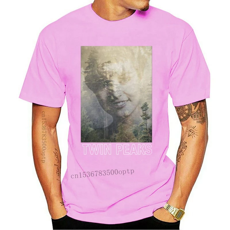 

New Twin Peaks Men's Laura Palmer Poster T-Shirt Black Mans Unique Cotton Short Sleeves O-Neck T Shirt Selling Basic Models