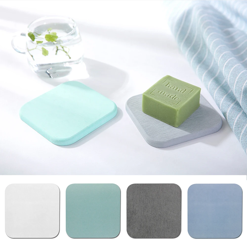 Многоцветная подставка для чашки диатомовая впитывающая нескользящая