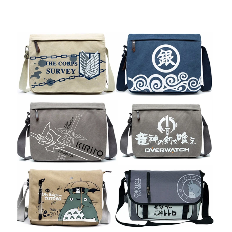 Аниме Сумки холсты обувь для вечеринки в Стиле косплей Sword Art Online Мой сосед Тоторо