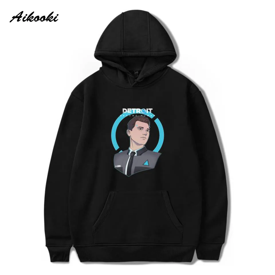 

Fashion Spring Mens Sweatshirts Hoodies Casual Pullovers Detroit Become Human Hoodies Print Funny Classic Long Sleeve